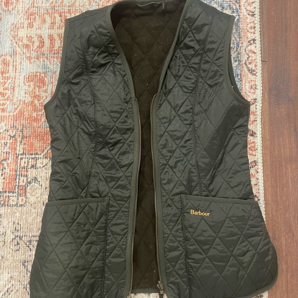 Barbour Women's Quilted Vest - Green